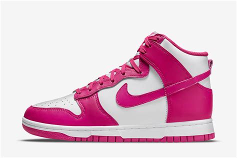 nike dunk high up damen rosa|Nike Dunk High top shoes.